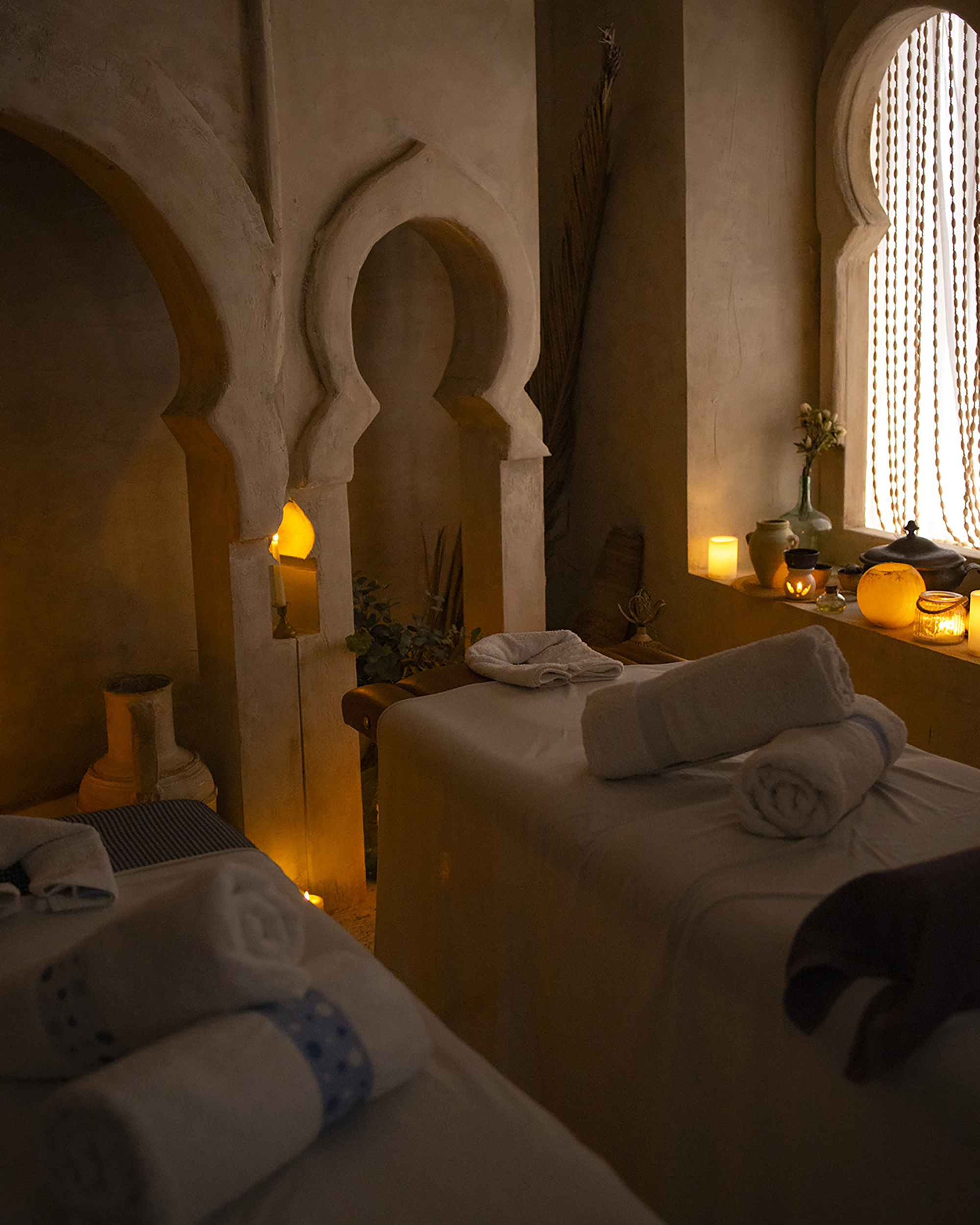 Sala de masajes relajante de Masajes Suma en Pamplona y Logroño